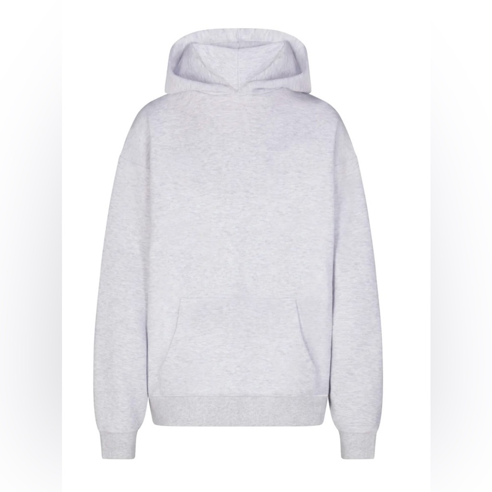 NWT SKIMS Cotton Fleece Oversized Pullover Hoodie